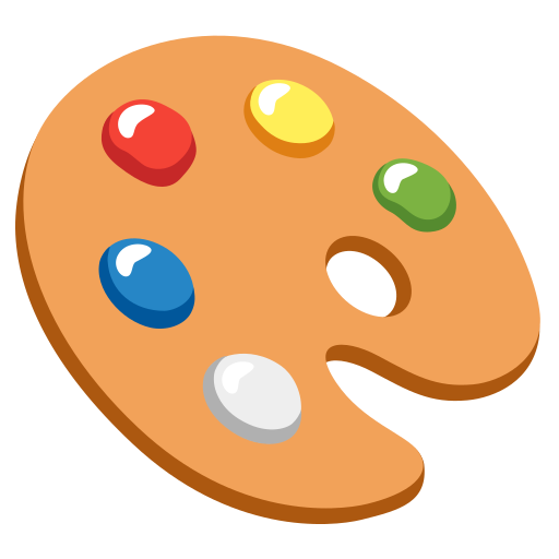 icone-palette-creation-de-contenu Palette de peinture pour définir la création de contenu